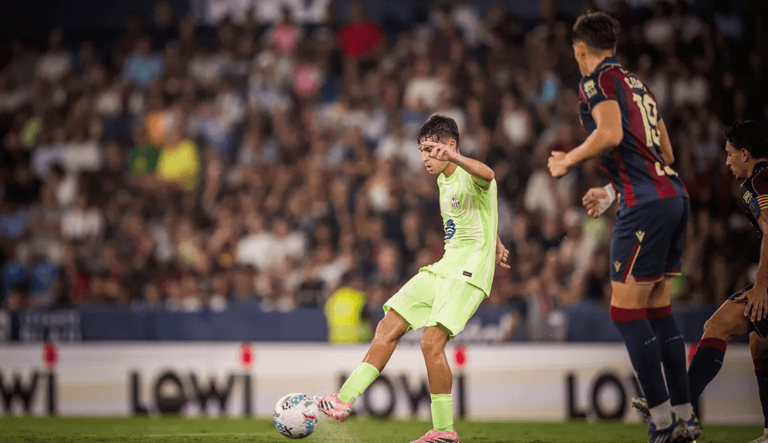 Pedri, but du mois d'août en La Liga