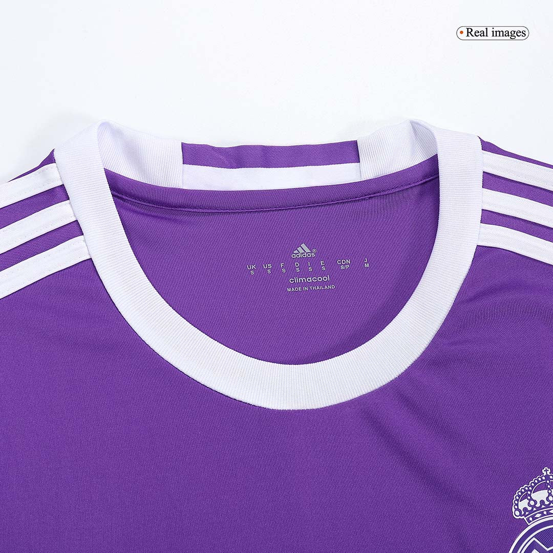 KROOS #8 Retro Real Madrid Extérieur Maillot Manches Longues 2016/17