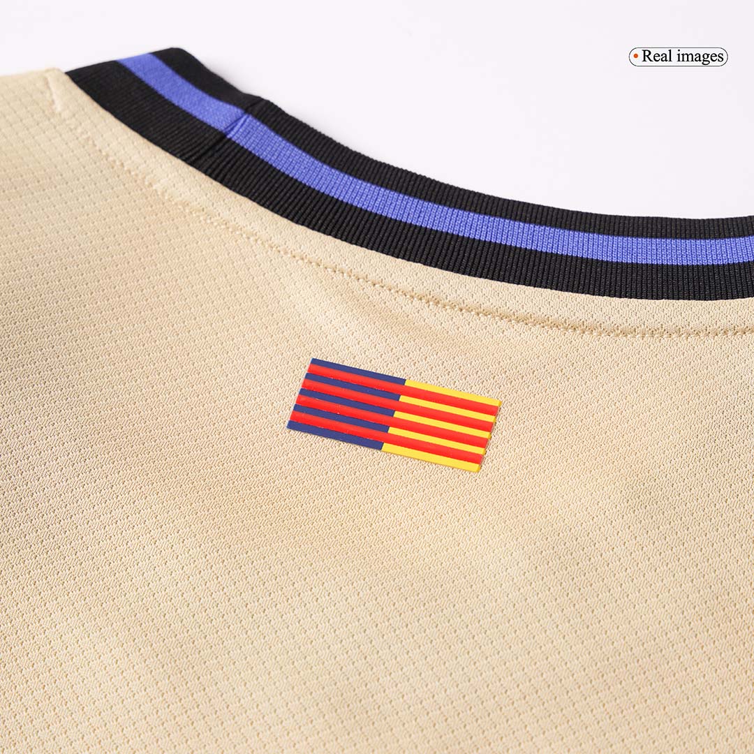 LAMINE YAMAL #10 Barcelone Extérieur Maillot 2025/26 Jaune