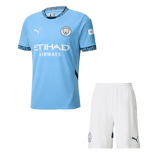 Manchester City Domicile Maillot Kit 2024/25 - Super