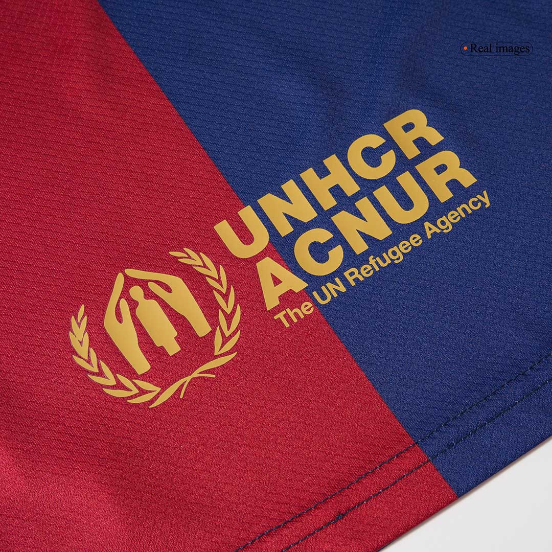 Barcelone Domicile Maillot Kit 2024/25 - COLDPLAY Enfant