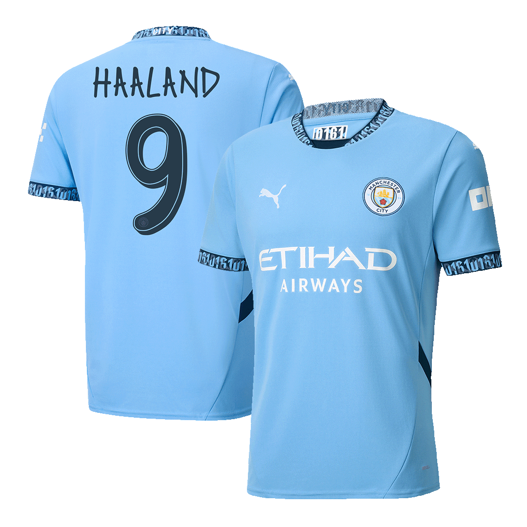 HAALAND #9 Manchester City Domicile Maillot 2024/25 UCL - Super - Mon Maillot Foot Store