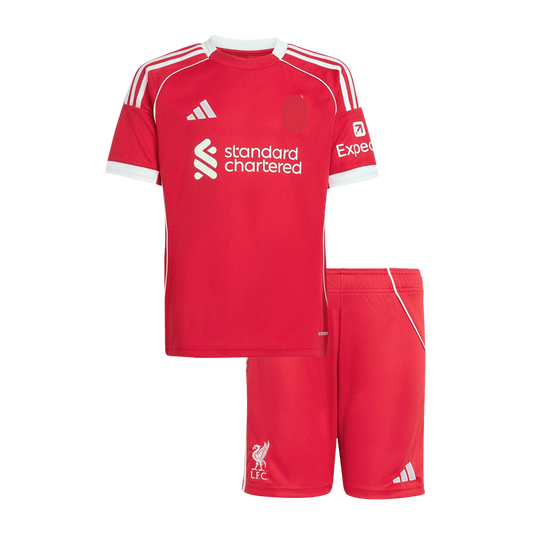 LFC Domicile Maillot Kit 2025/26 Enfant Rouge