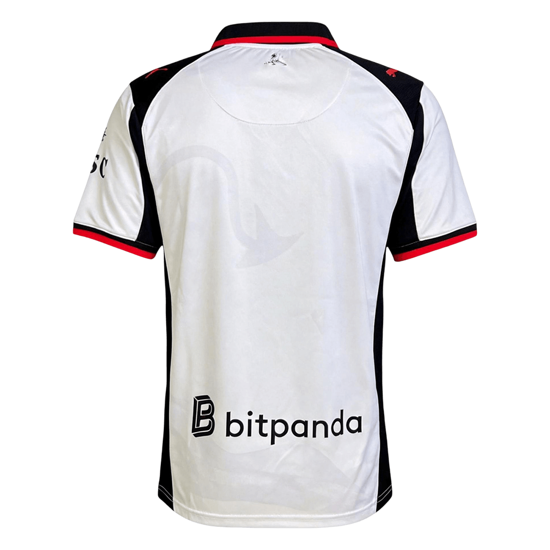 AC Milan Shirt 2025/26 Zilver Grote Maten