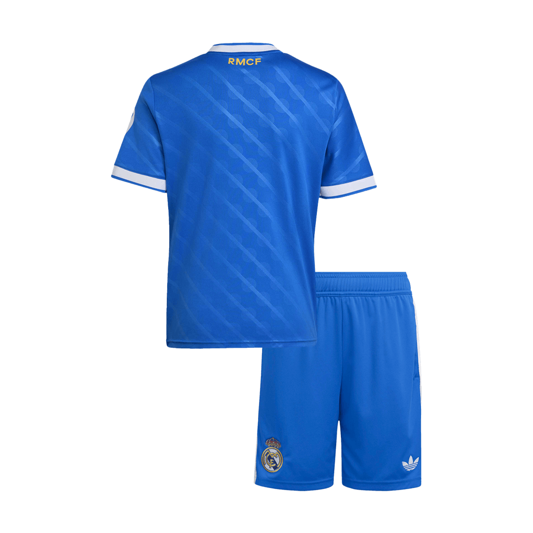 Real Madrid Third Maillot Kit 2025/26 Enfant Bleu