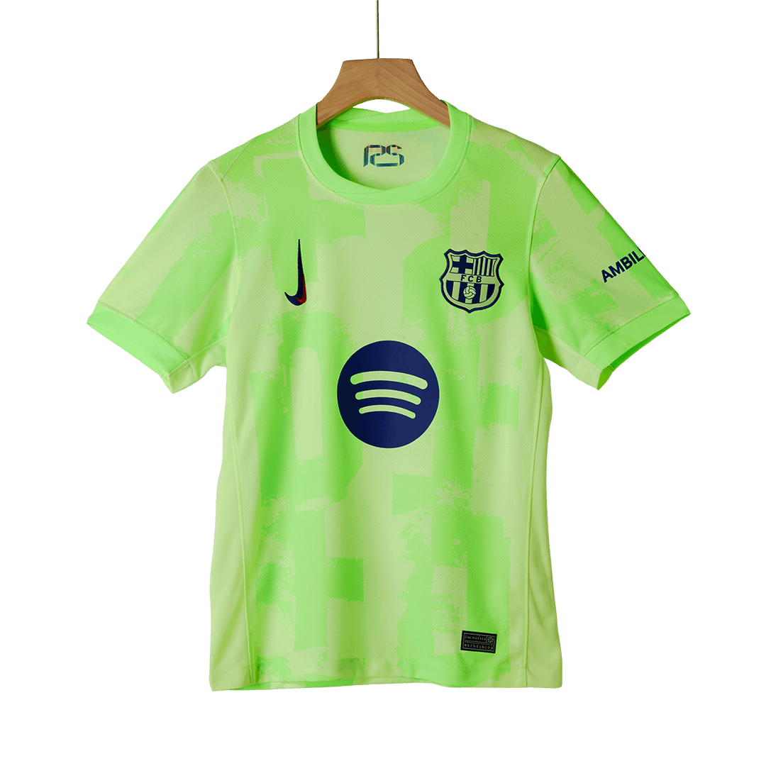 Barcelone Third Maillot 2024/25 Spotify Logo Without Text - Super Grande Taille
