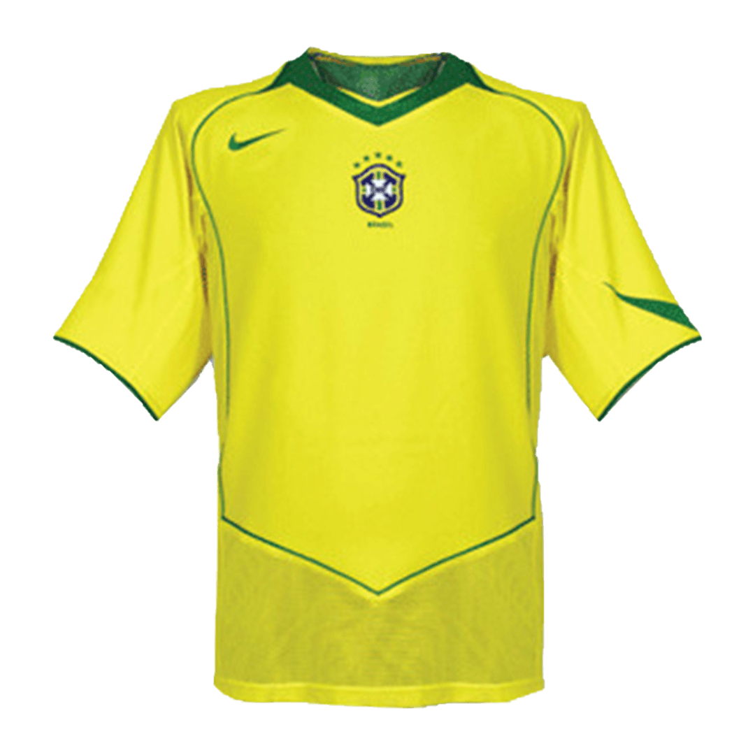 Vintage Brésil Domicile Maillot 2004