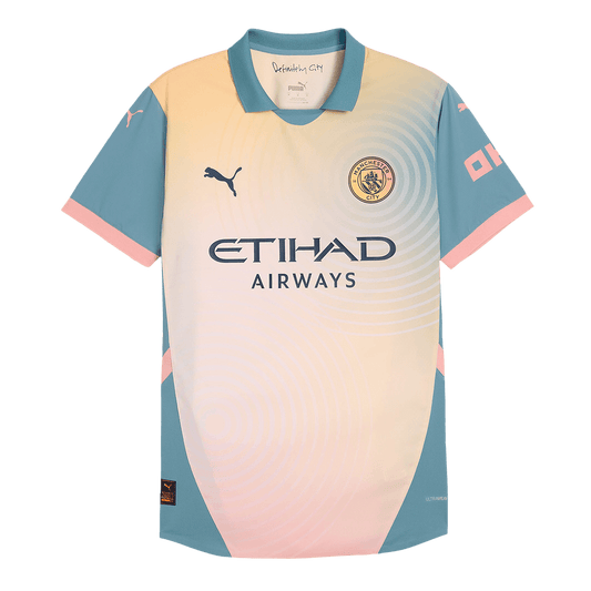 Manchester City Fourth Maillot 2024/25 Authentique - Definitely City (UCL) Grande Taille