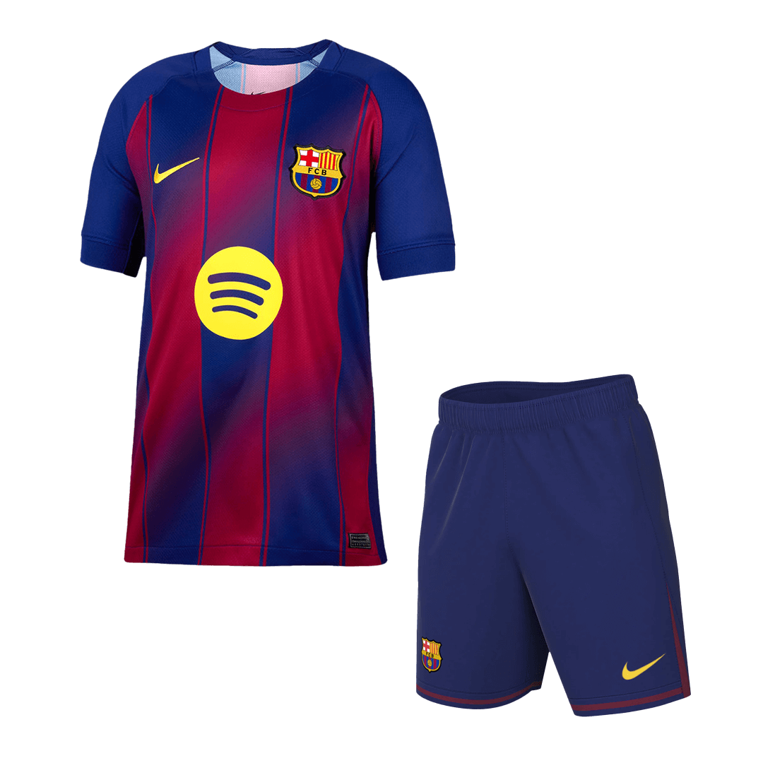 Barcelone Domicile Maillot Kit 2025/26