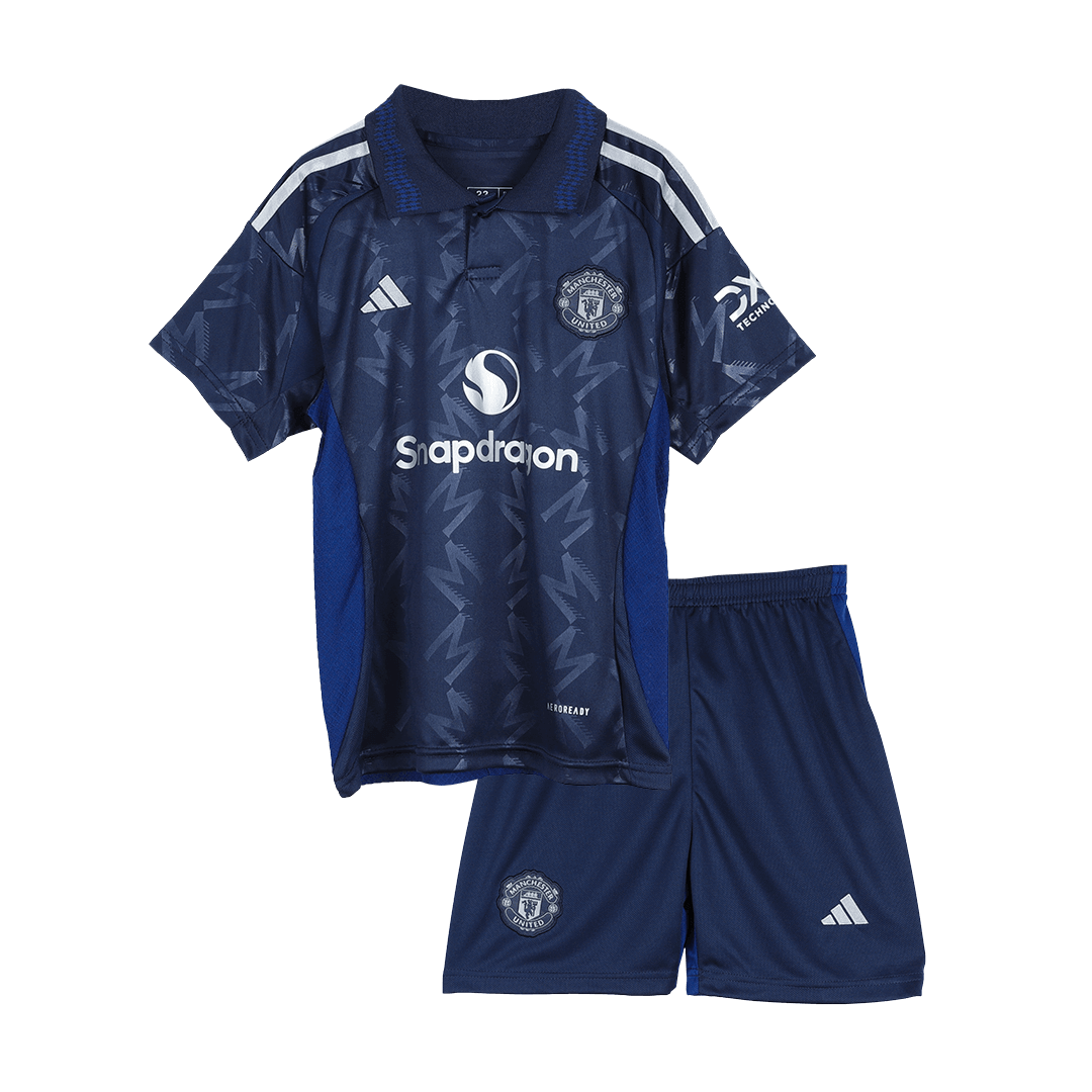 Manchester United Extérieur Maillot Kit 2024/25 Enfant - Mon Maillot Foot Store