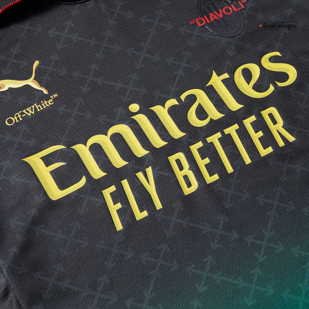 Milan AC Fourth Away Maillot Kit 2024/25 Enfant