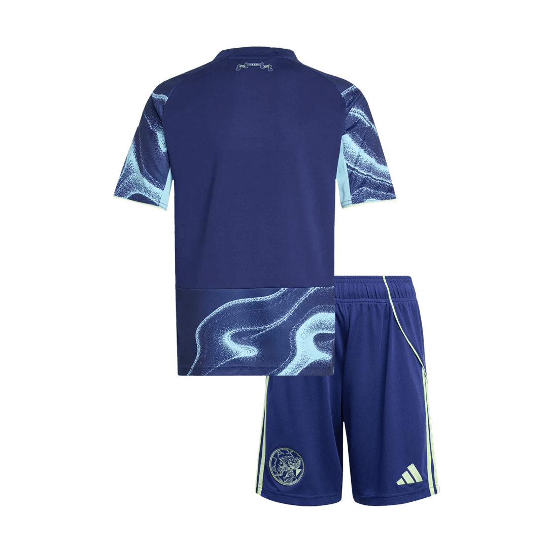 Ajax Extérieur Maillot Kit 2025/26 Enfant