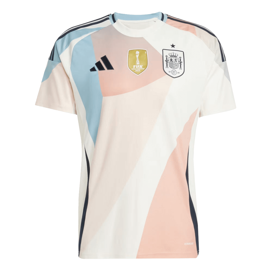Maillot de Foot Espagne Extérieur Maillot 2025 - Euro Féminin Grande Taille