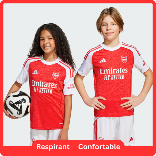 Arsenal Domicile Maillot Kit 2025/26 Junior
