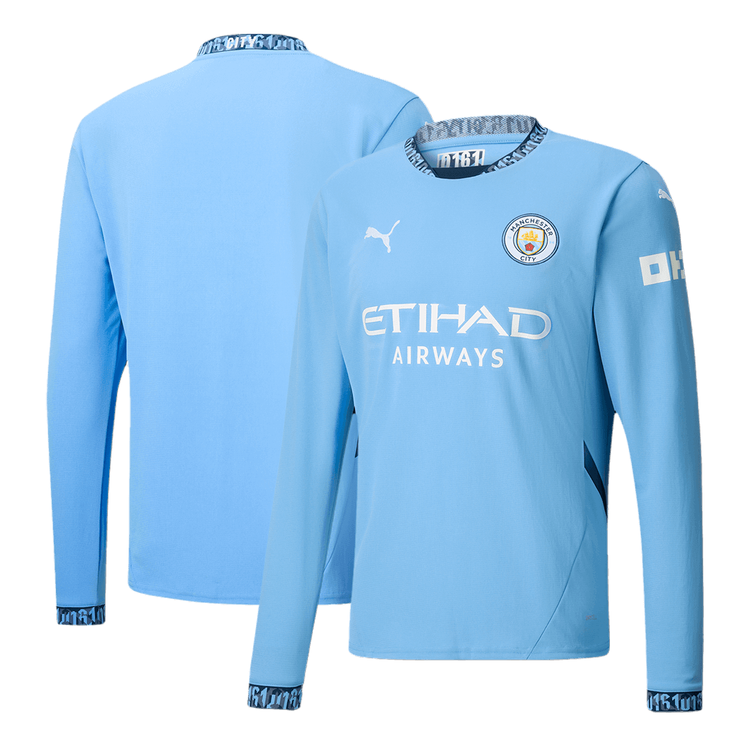Manchester City Domicile Maillot Manches Longues 2024/25