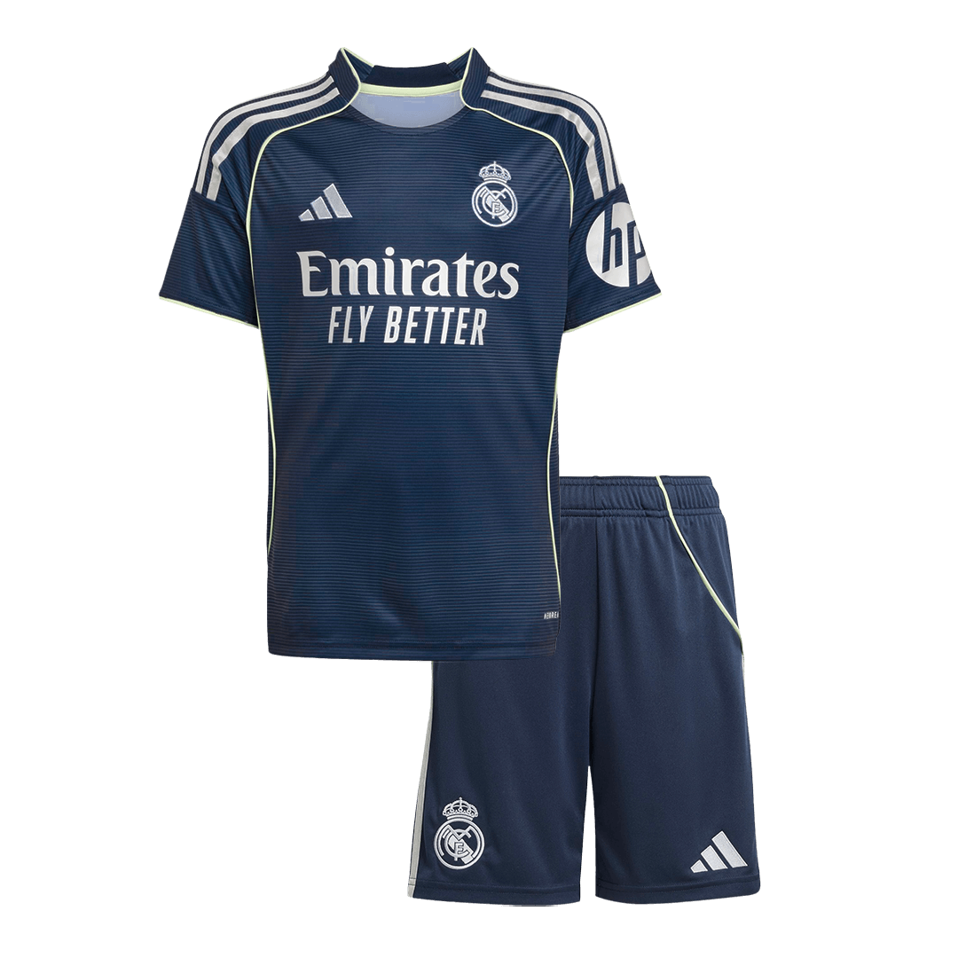 Real Madrid Extérieur Maillot Kit 2025/26 Enfant