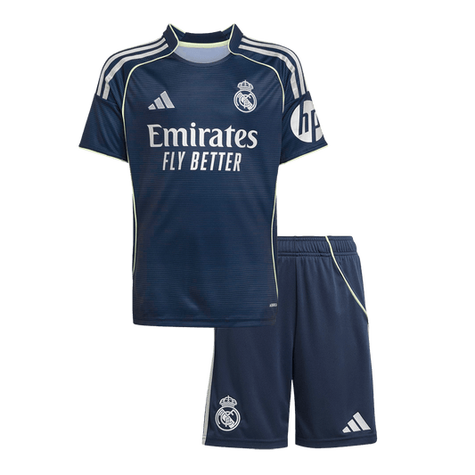 Real Madrid Extérieur Maillot Kit 2025/26 Enfant