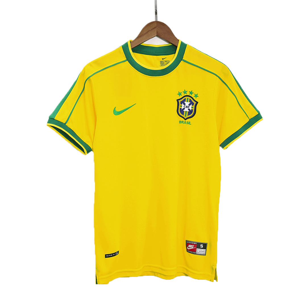 Vintage Brésil Domicile Maillot 1998