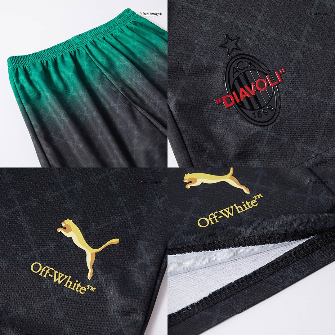 Milan AC Fourth Away Maillot Kit 2024/25 Enfant