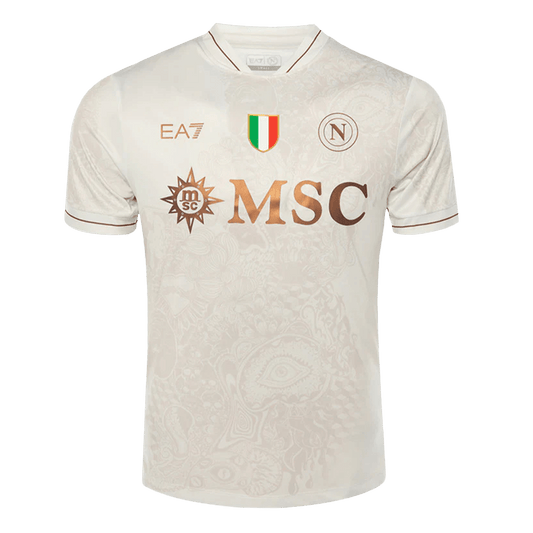 Napoli Extérieur Maillot 2025/26 Grande Taille