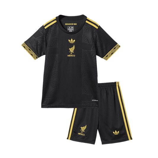 Mexique Third Away Maillot Kit 2025 Enfant- Gold Cup