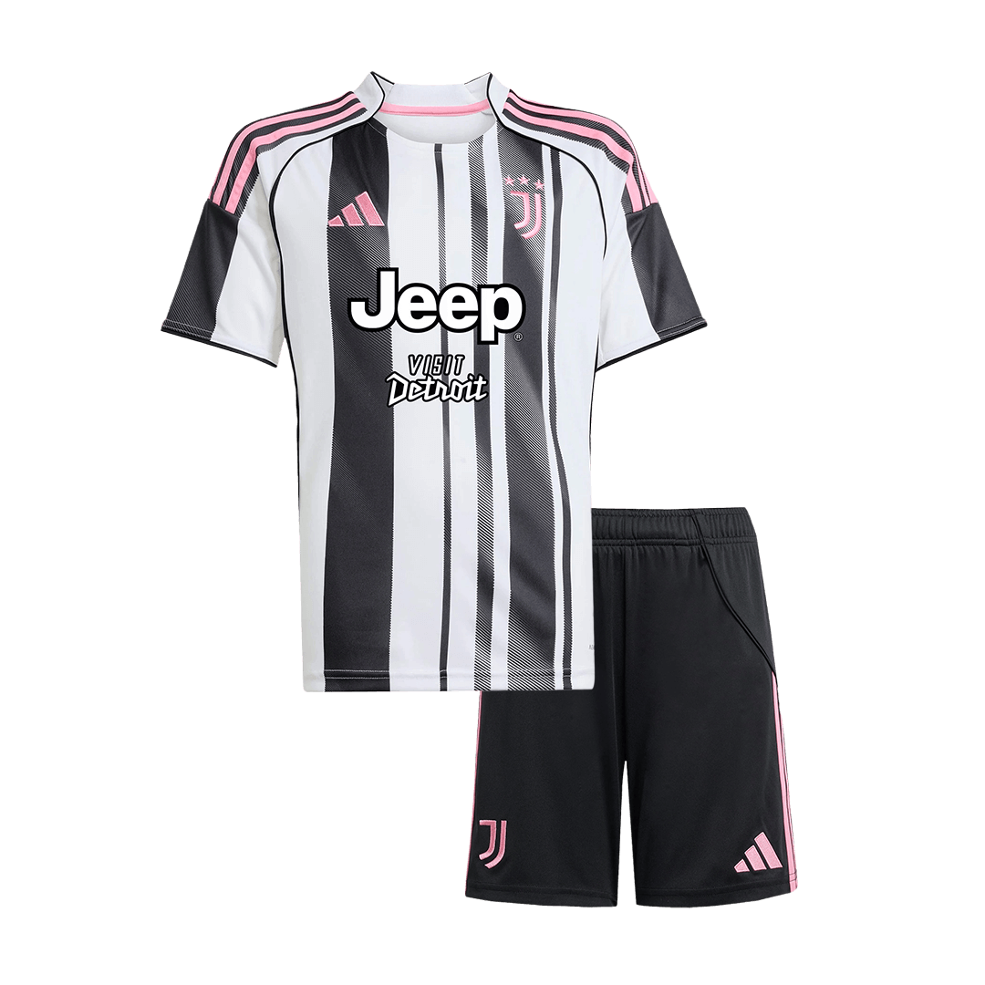 Juventus Domicile Maillot Kit 2025/26 Enfant