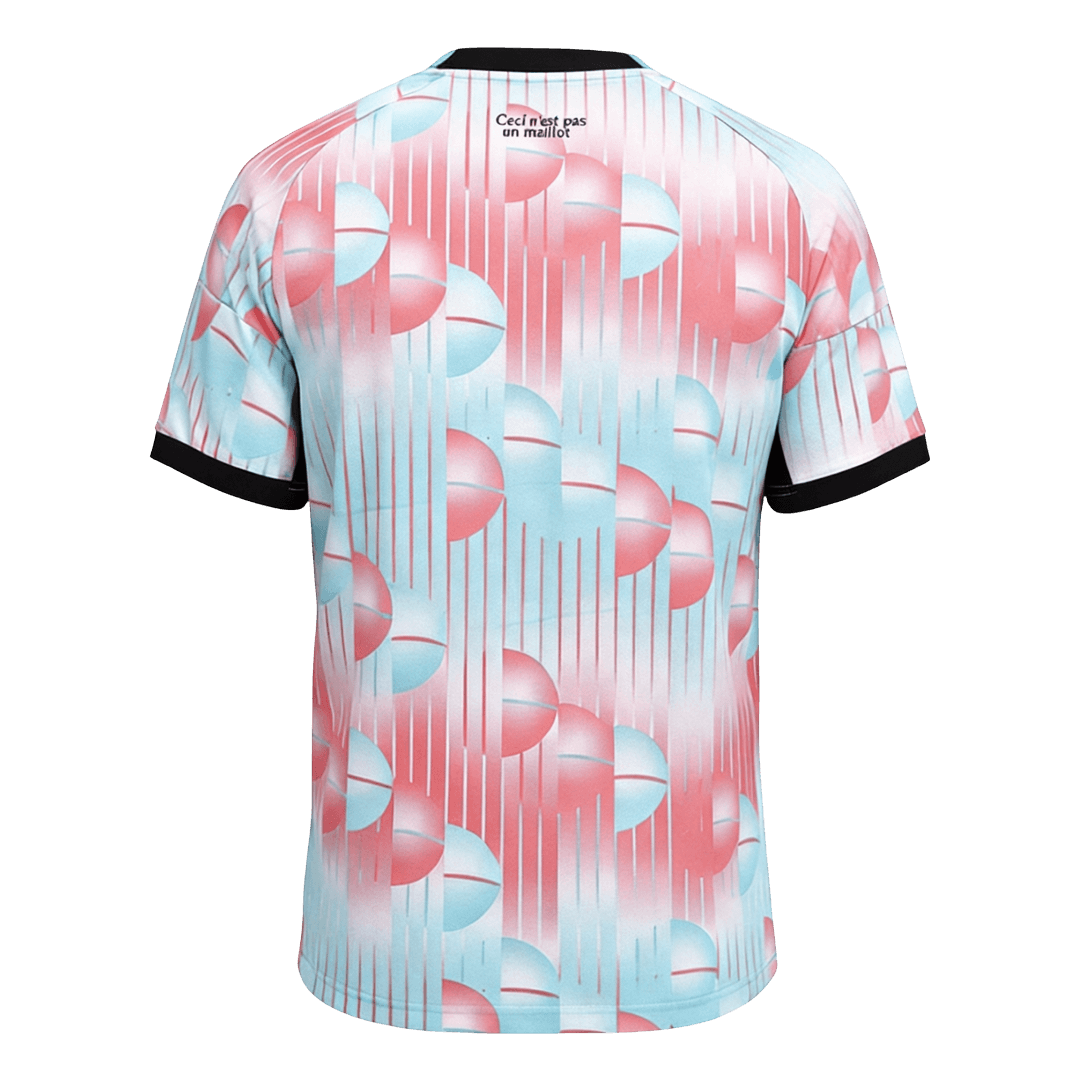 België Uitshirt - Wereldkampioenschap 2026 Blauw&Roze
