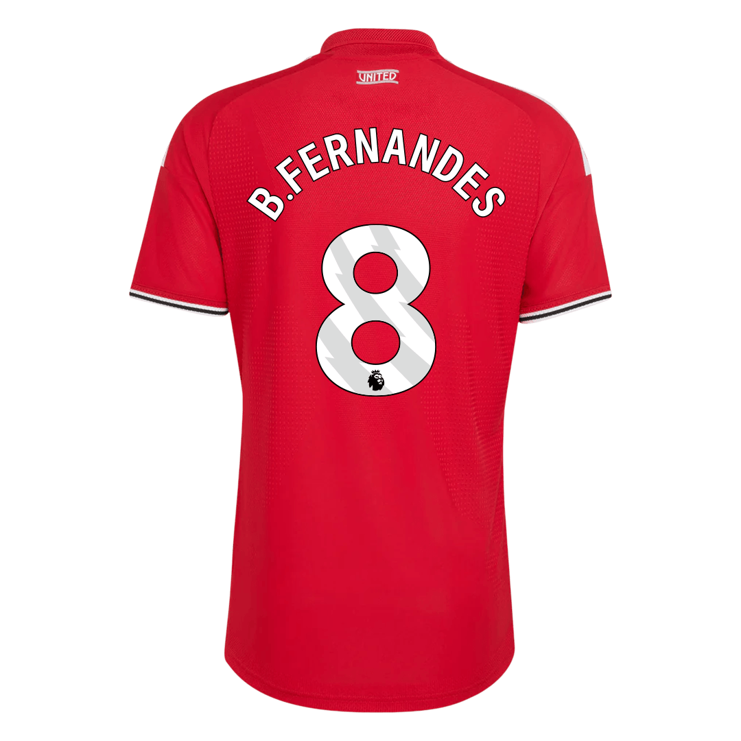 B. FERNANDES #8 Manchester United Domicile Maillot 2026/27 Rouge Joueur