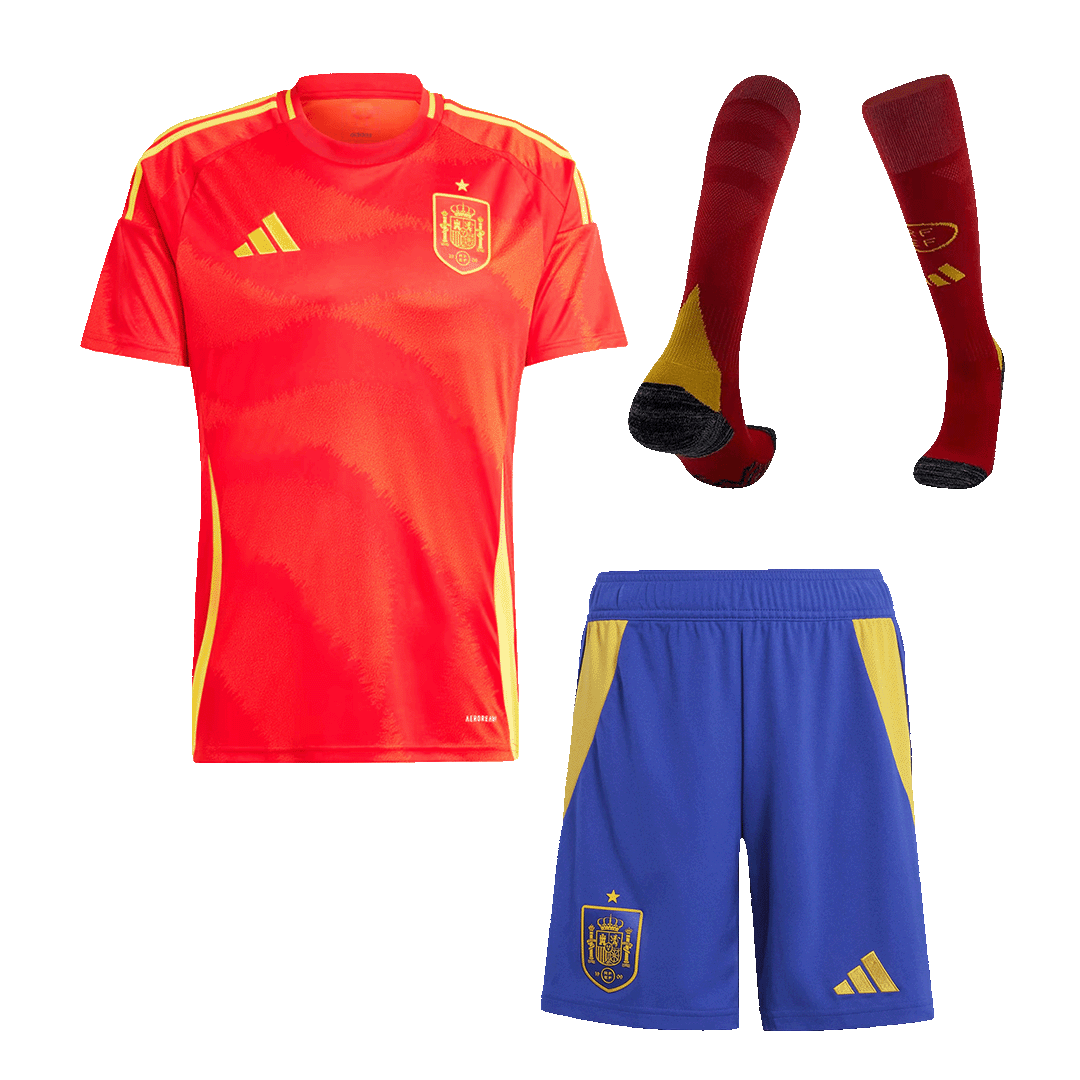 Espagne Domicile Maillot Kit 2024 - Super