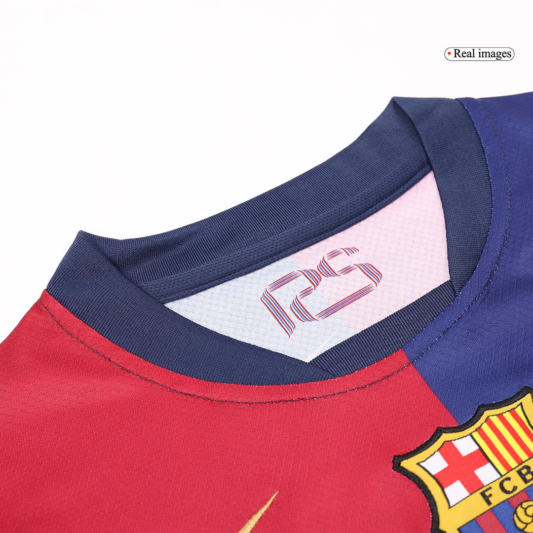 Barcelone Domicile Maillot Kit 2024/25 Enfant - Mon Maillot Foot Store