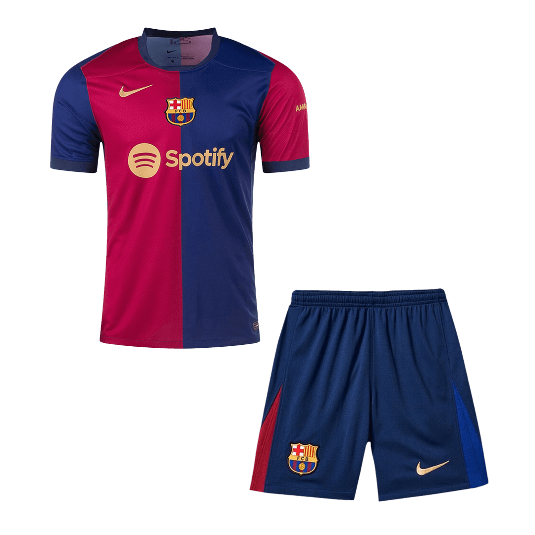 Barcelone Domicile Maillot Kit 2024/25