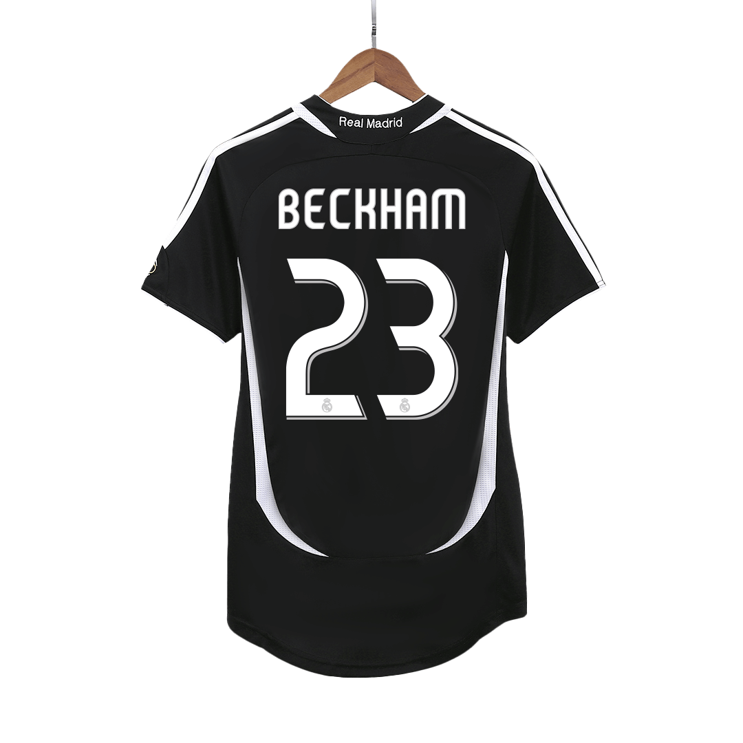 BECKHAM #23 Retro Real Madrid Extérieur Maillot 2006/07