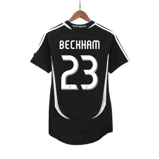 BECKHAM #23 Retro Real Madrid Extérieur Maillot 2006/07