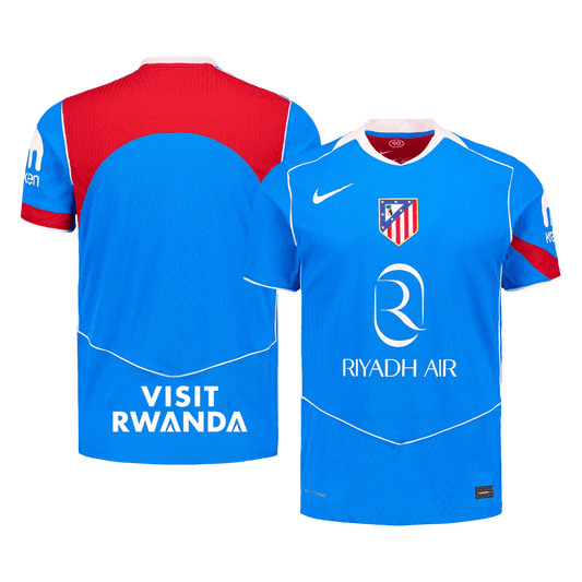 Atlético Third Maillot 2025/26 Bleu Joueur