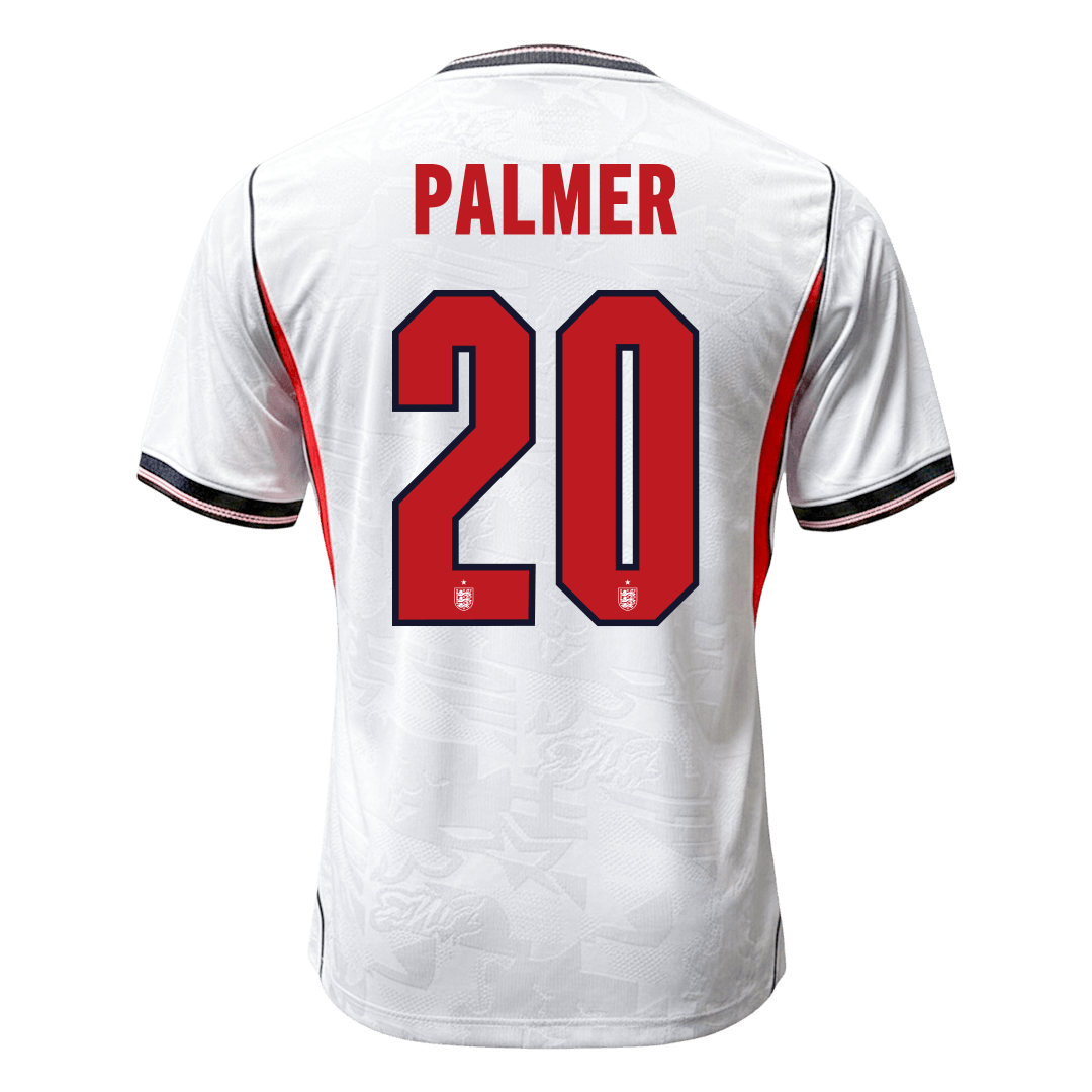 PALMER #20 Engeland Thuisshirt - Wereldkampioenschap 2026 Wit Speler