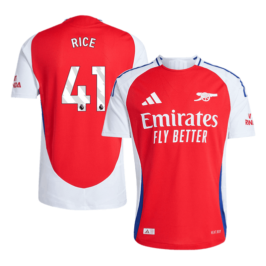 Maillot de Foot RICE #41 Arsenal Domicile Maillot 2024/25 Authentique