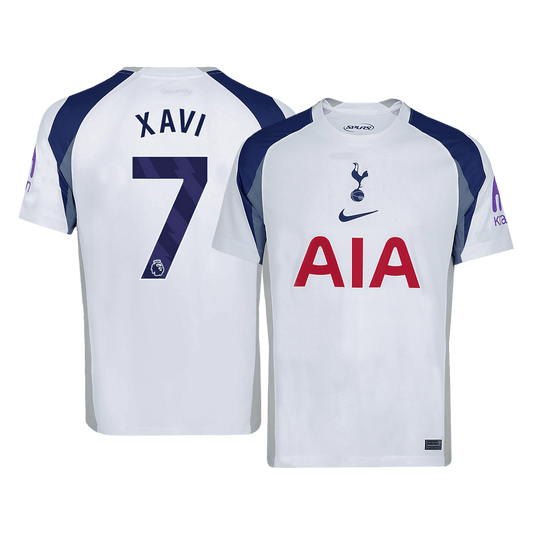 XAVI #7 Tottenham Hotspur Domicile Maillot 2025/26 Blanc
