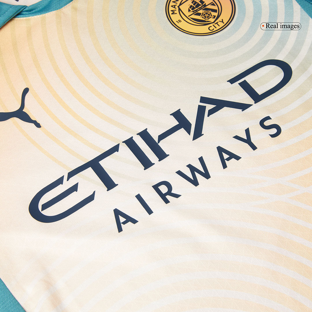 Manchester City Fourth Maillot 2024/25 Authentique - Definitely City (UCL) Grande Taille