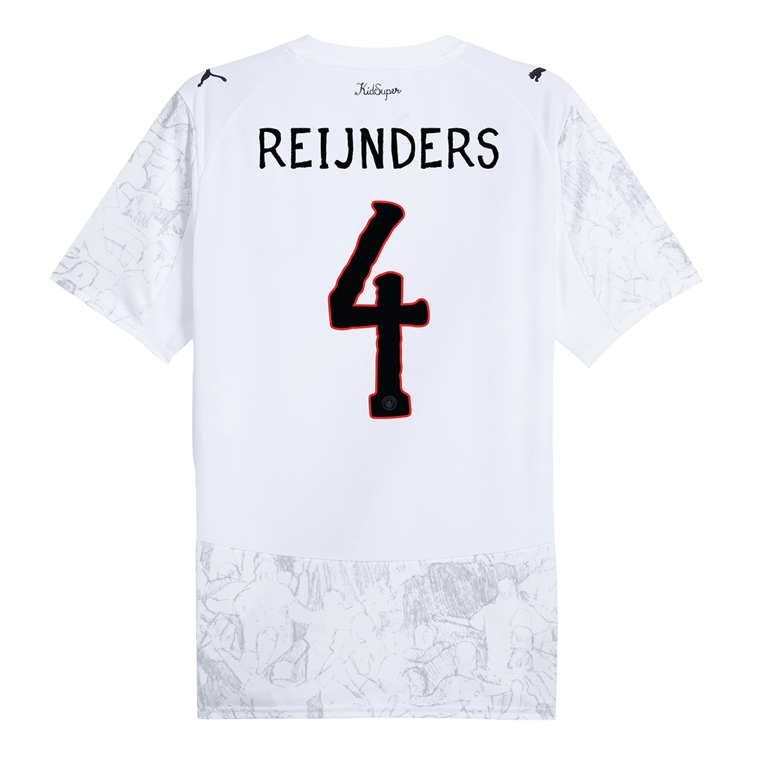 REIJNDERS #4 Manchester City Maillot 2025/26 Blanc - Club World Cup