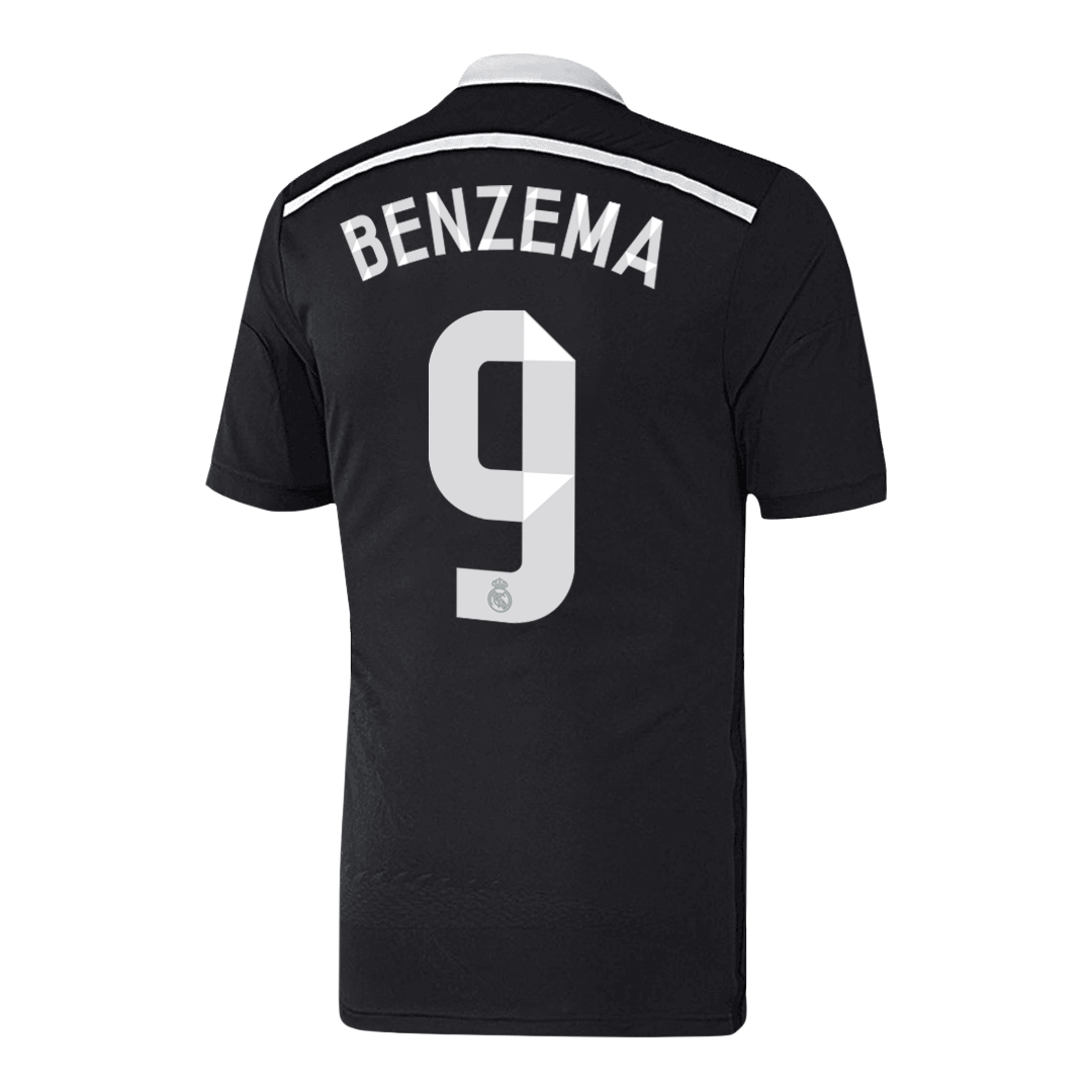 BENZEMA #9 Vintage Real Madrid Third Maillot 2014/15