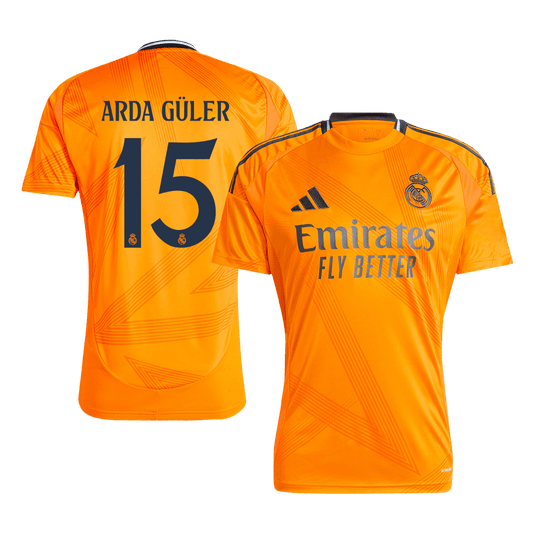 ARDA GÜLER #15 Real Madrid Extérieur Maillot 2024/25 - Super