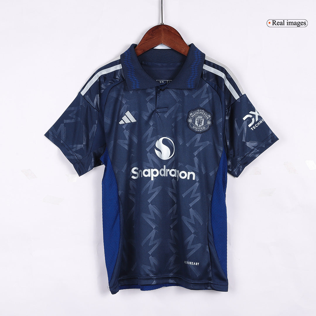Manchester United Extérieur Maillot Kit 2024/25 Enfant - Mon Maillot Foot Store