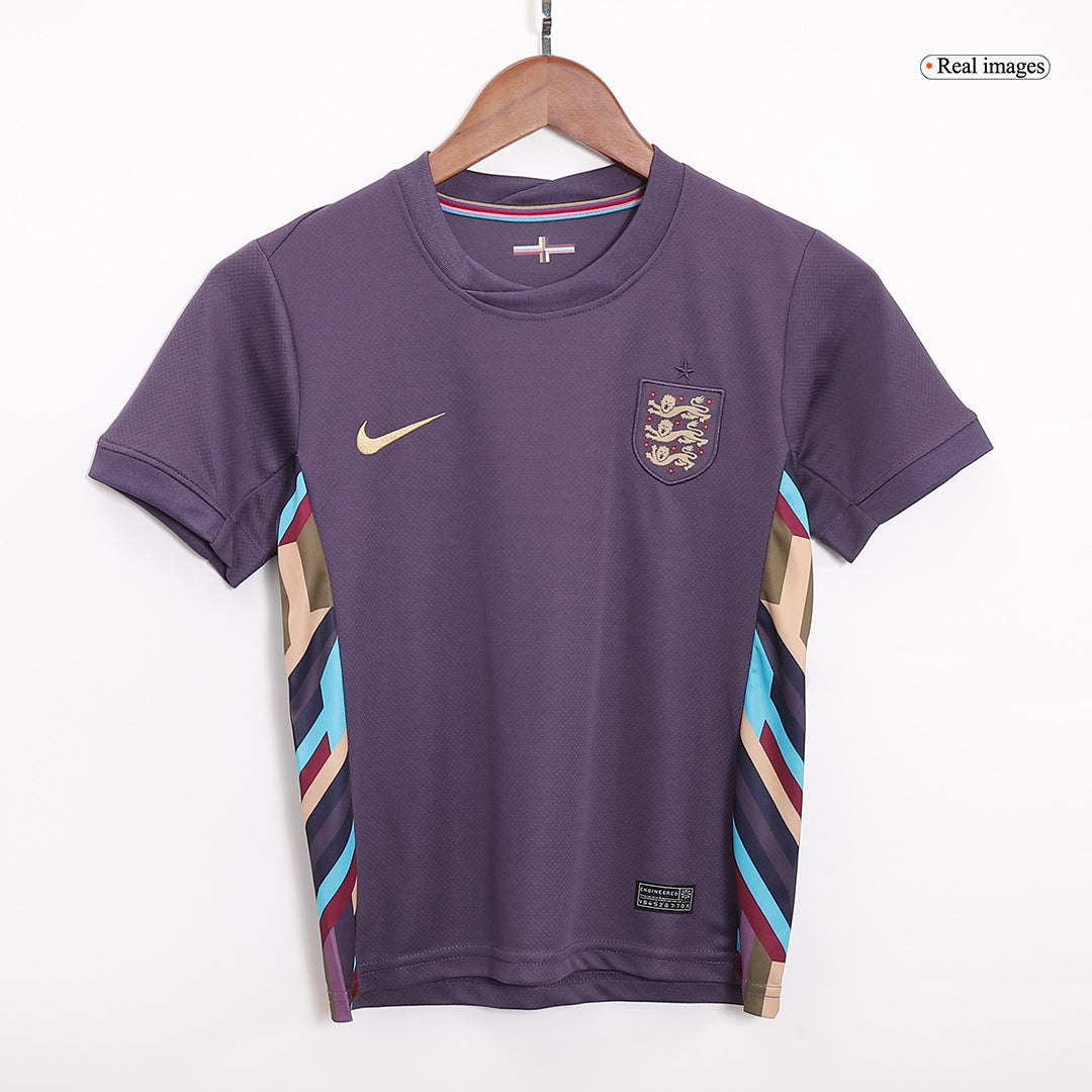 Maillot de Foot Angleterre Extérieur Maillot Kit 2024 Enfant