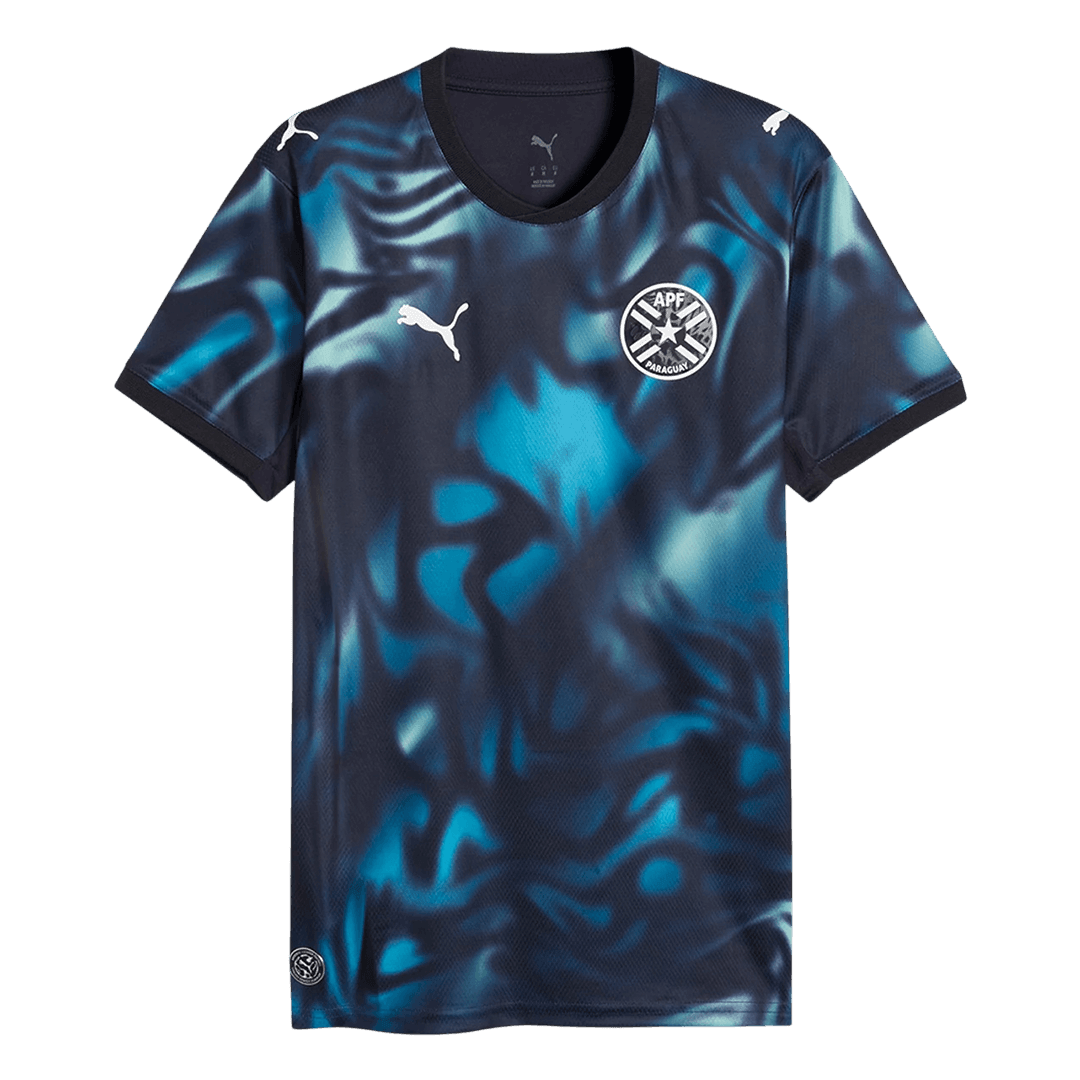 Paraguay Uitshirt 2026 Marineblauw