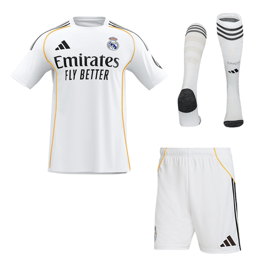 Real Madrid Domicile Maillot Kit 2025/26 Blanc - Super