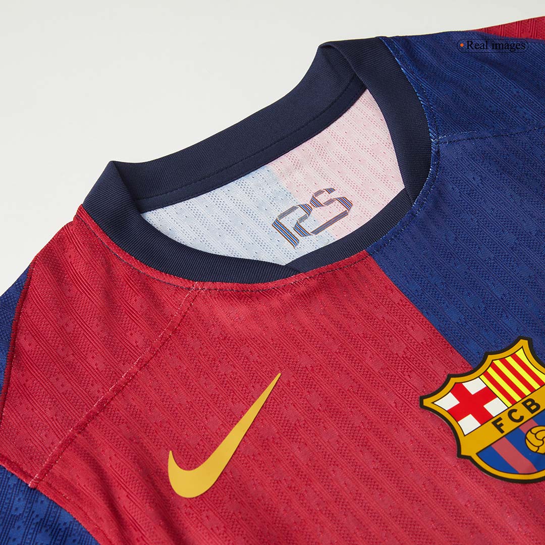 Barcelona X Travis Scott Domicile Maillot 2024/25 Authentique Grande Taille