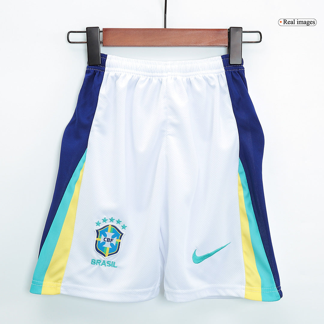 Brésil Extérieur Maillot Kit 2024 Enfant - Mon Maillot Foot Store