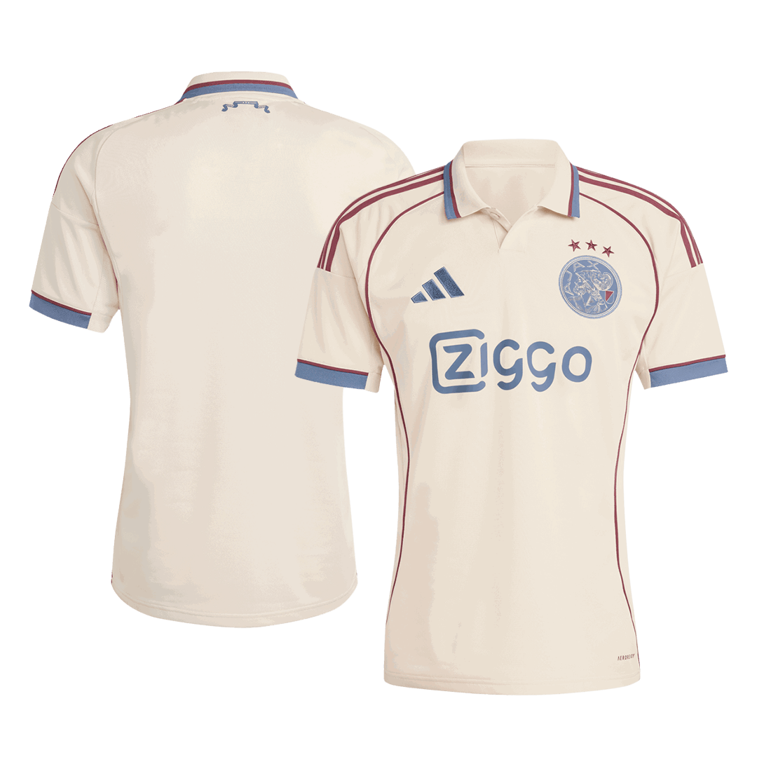 Ajax Third Maillot 2025/26 Blanc