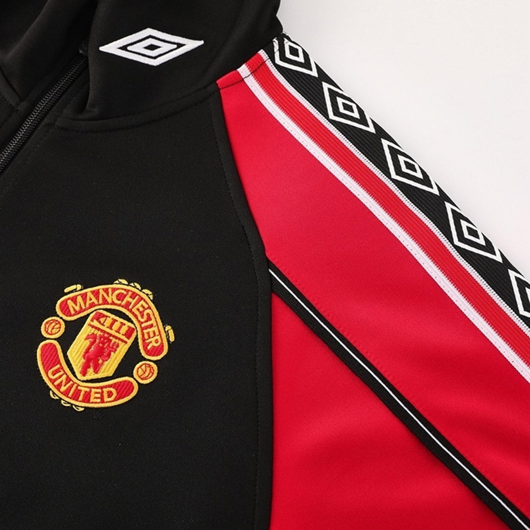 Manchester United Veste de Football Kit 2025/26 Red&Black