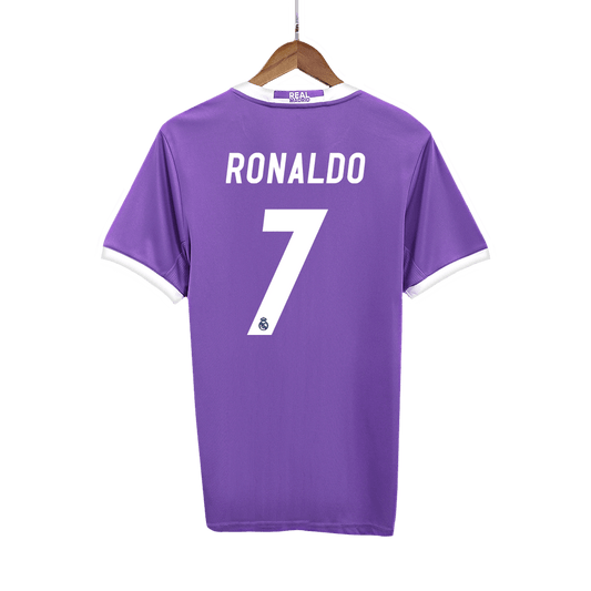 RONALDO #7 Retro Real Madrid Extérieur Maillot 2016/17